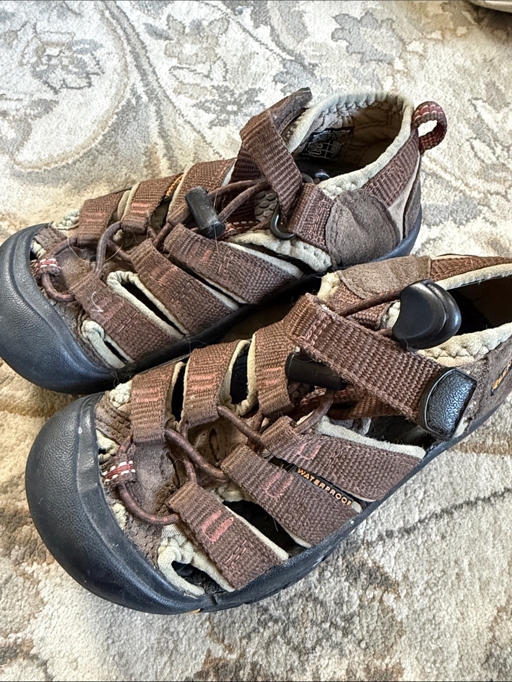 Keen Kids Brown Closed-Toe Outdoor Sandals